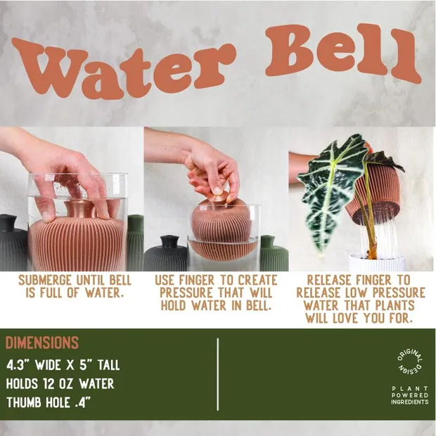 Bubble Water Bell Thumb Pot, view 4